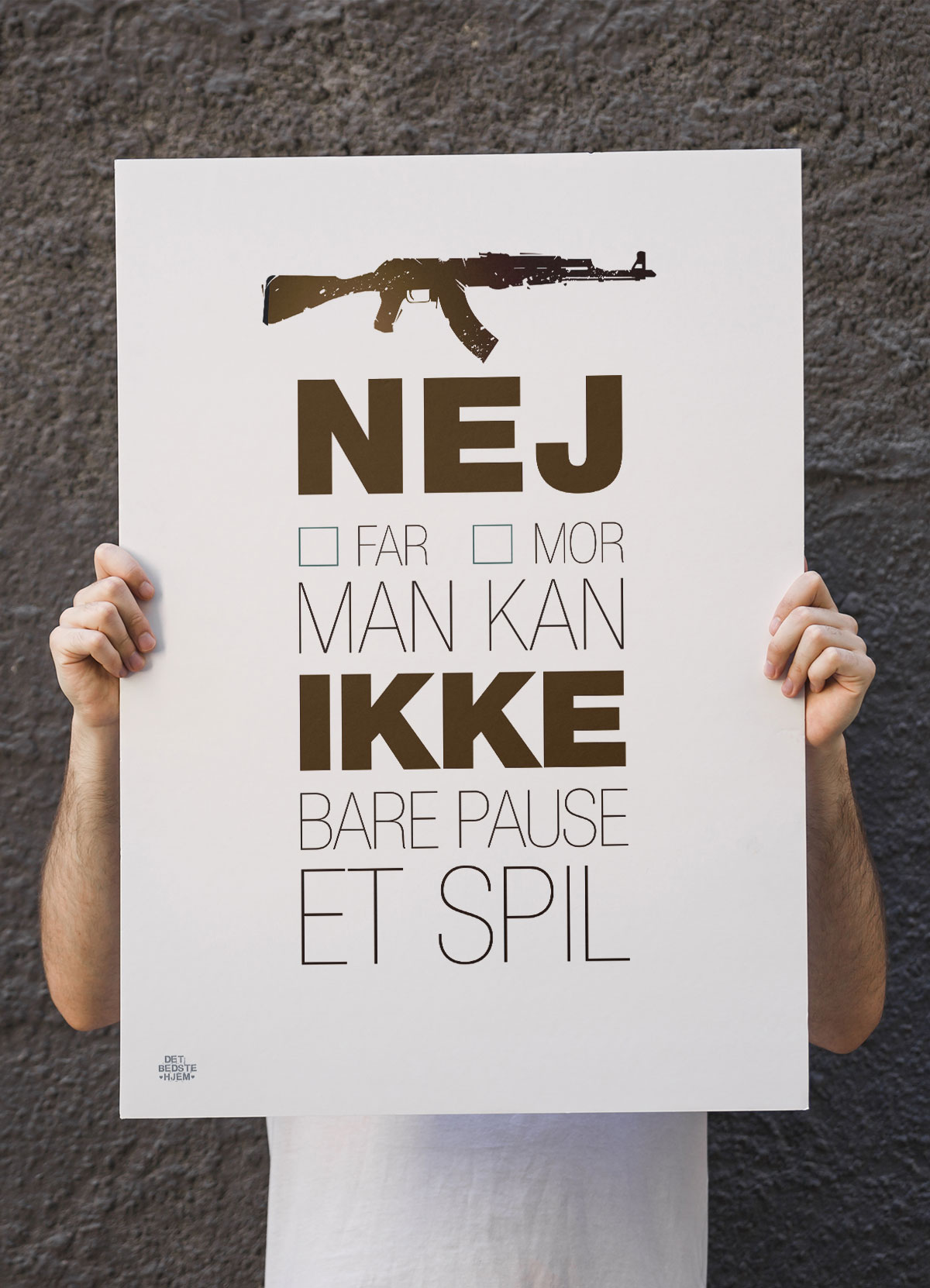 Csgo Plakat Nej Til Pause 29     21    A4     199 -