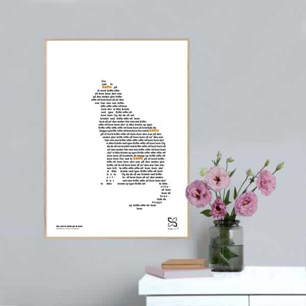 Der Sad   Katte     Bord Songshape Plakat 15   21         Lodret