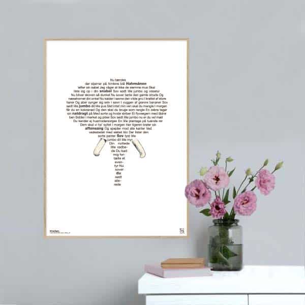 Elefantens Vuggevise Songshape Børneplakat 21   30     Small   Lodret