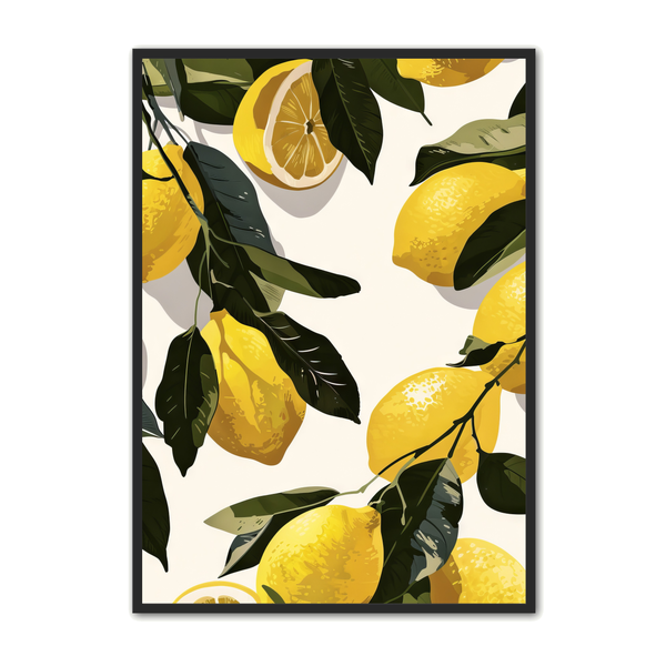 Frugt Plakat 57 Citroner