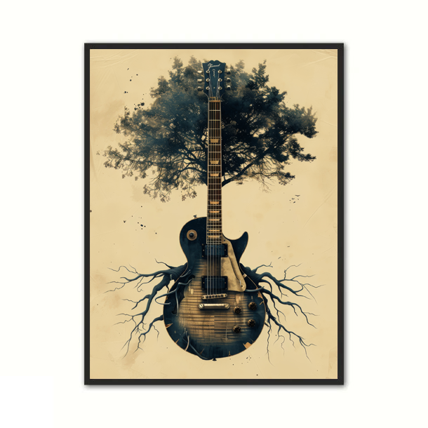 Guitar Plakat   Musikplakat  21   29      A4
