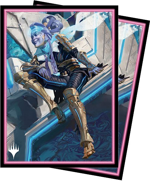 100 Lommer   Kamigawa: Neon Dynasty:   Kotori  Pilot Prodigy Matte Deck Protector Sleeves Ultra Pro  19285