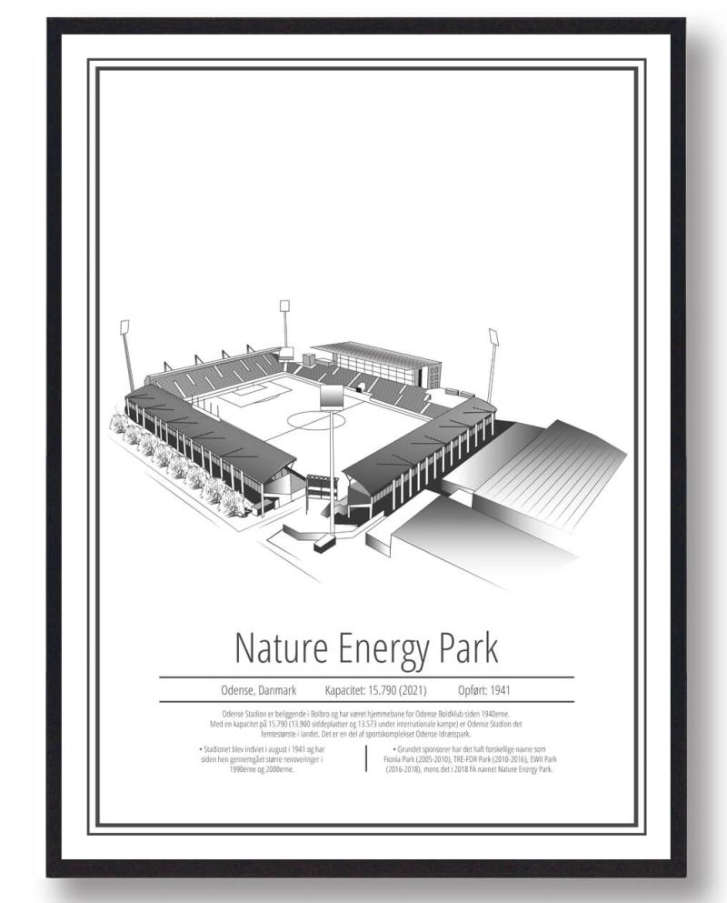 Natur Energi Park Plakat 50x70 cm B2