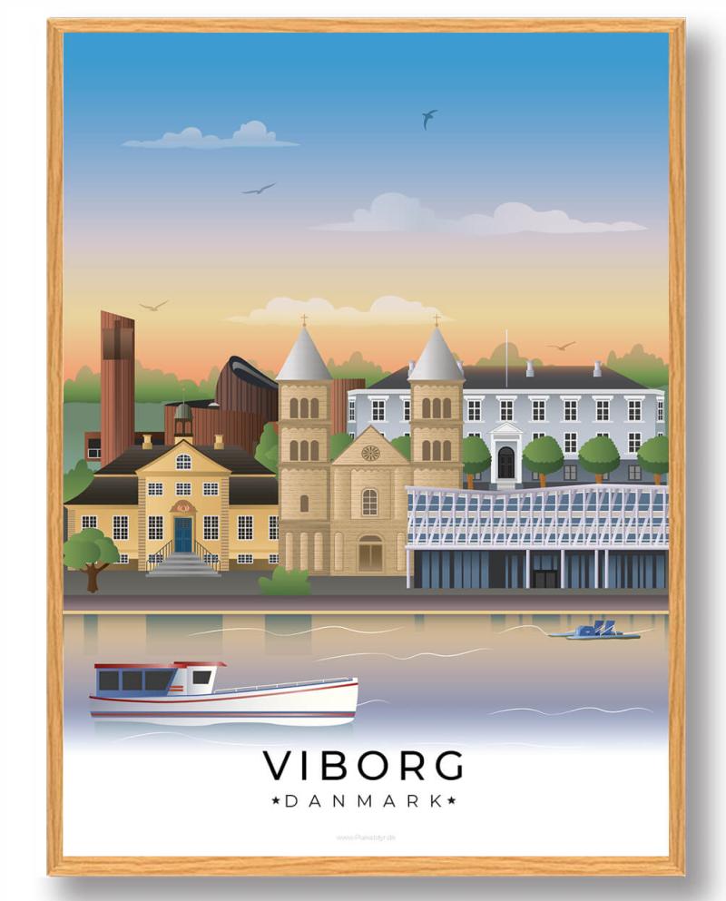 Viborg Plakat - A4 Restparti 21x29,7 cm