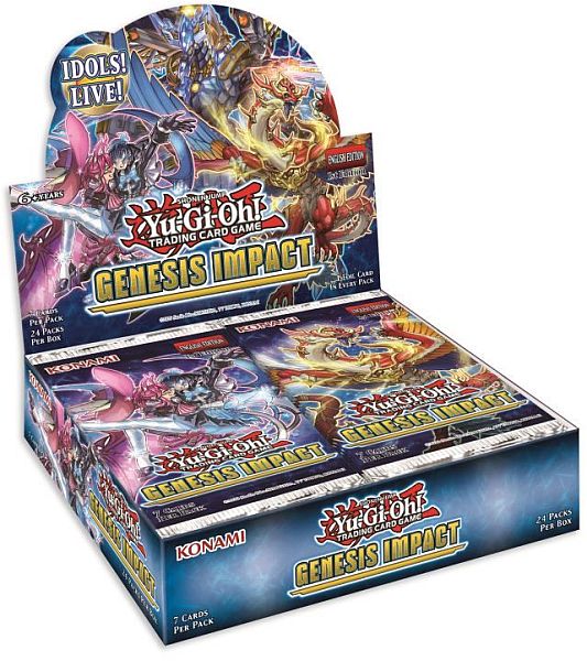- -   Booster Pakke Genesis Impact Booster Display Box Med 24 Pakker