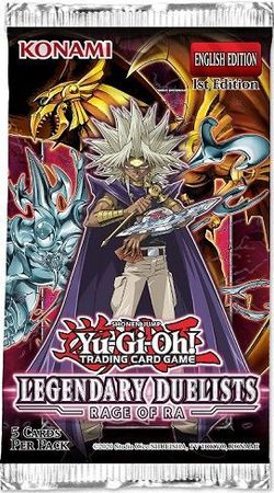 - -   Booster Pakke Legendary Duelists: Rage      1st Edition