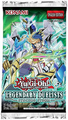 - -   Booster Pakke Legendary Duelists: Synchro Storm
