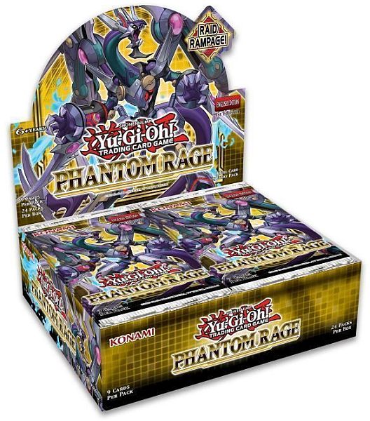 - -   Booster Pakke Phantom Rage Booster Display Box Med 24 Pakker