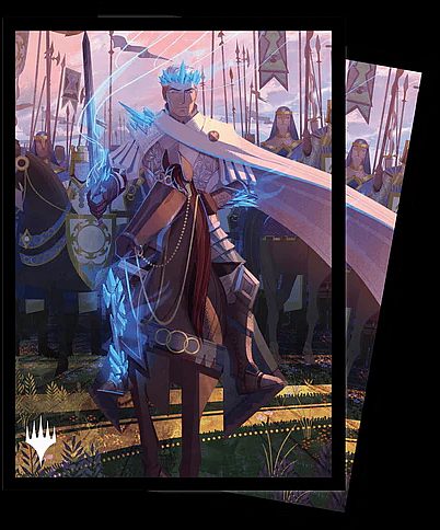 100 Lommer  Magic Wilds   Eldraine: V4 Will  Scion   Peace  Borderless  Matte Deck Protector Sleeves Ultra Pro  38025