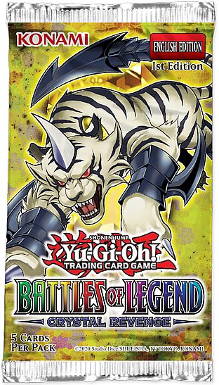 - -   Booster Pakke Battles   Legend: Crystal Revenge Booster Pack