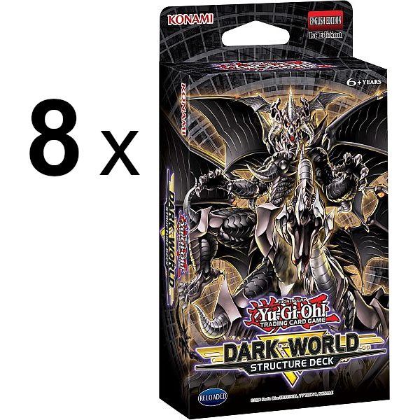 - -   Deck Dark World Display Med     Structure Decks
