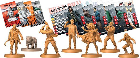 Zombicide: The Boys Pack  : The Boys Expansion Pack